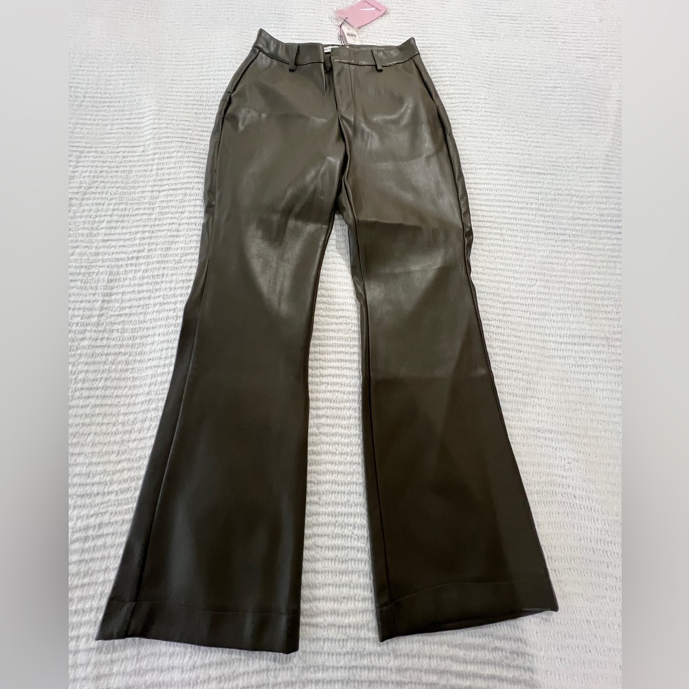 Anthropologies Avec Les Filles Faux Leather Women’s Pants Size XS